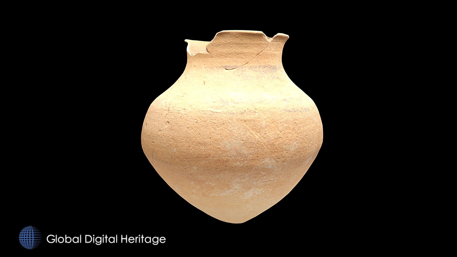 Small pottery jar, Tell Abraq - Optimized