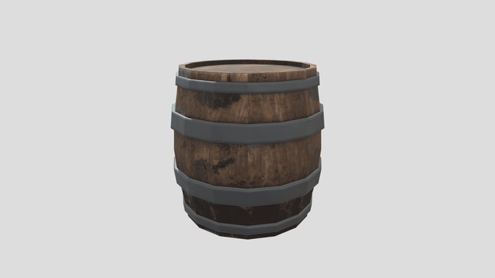 Barrel 3D Model