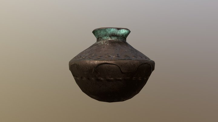 Nigerian Vase 3D Model