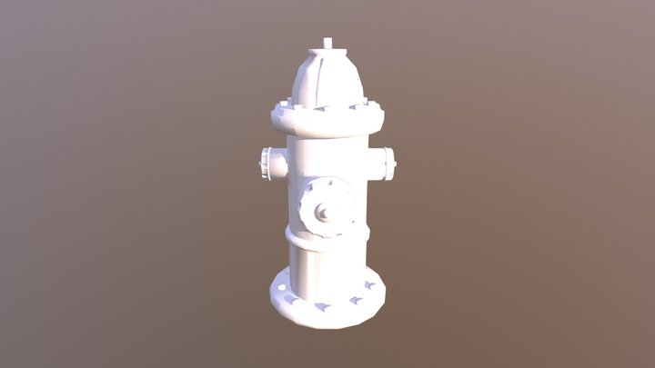 Hydrant Unwrap 3D Model