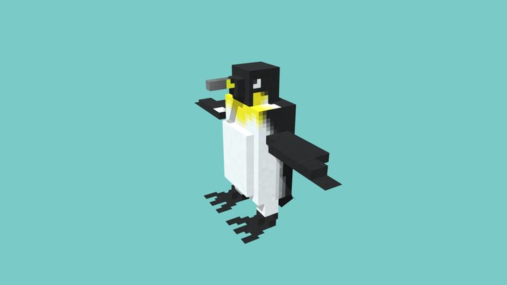 Emperor penguin 3D Model
