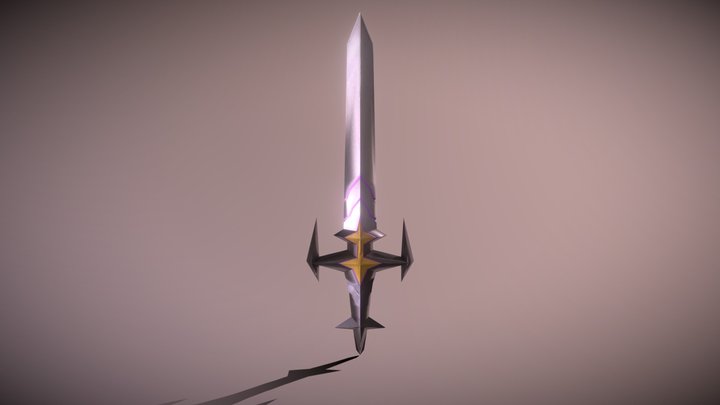Enchanted Royal Shortsword 3D Model