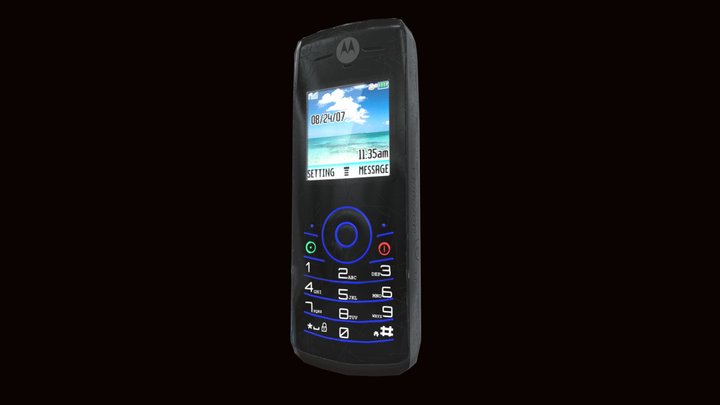 motorola W180 3D Model