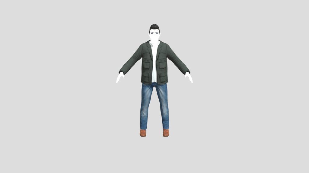 Mark Character Rigged