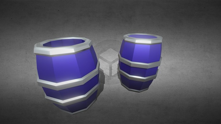 Barrel 3D Model