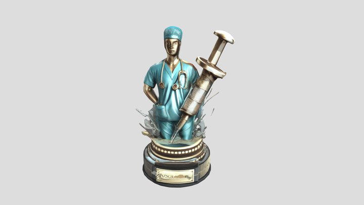 Healthcare Hero 3D Model
