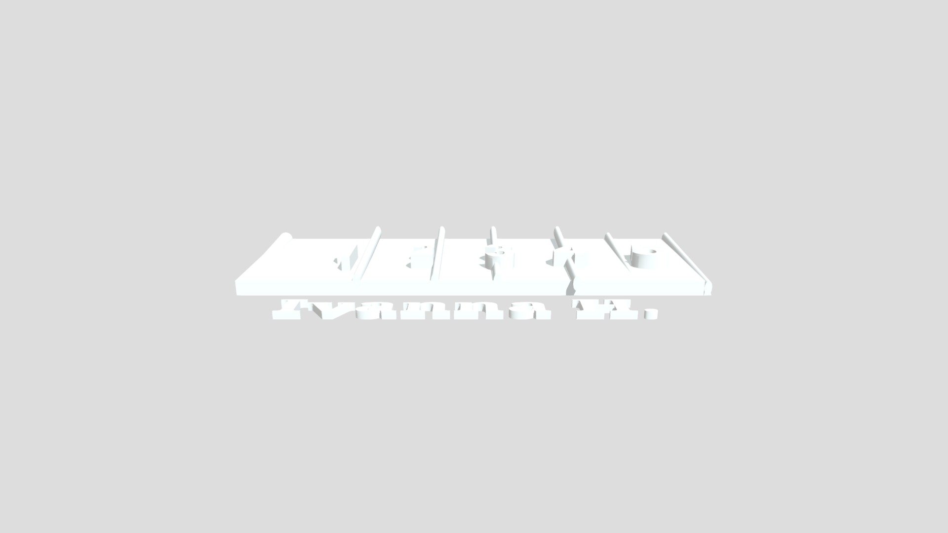 Ruler - Cm — Sketchfab embed 3D viewer