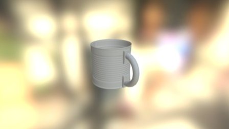 Post-Apocalyptic Mug 3D Model