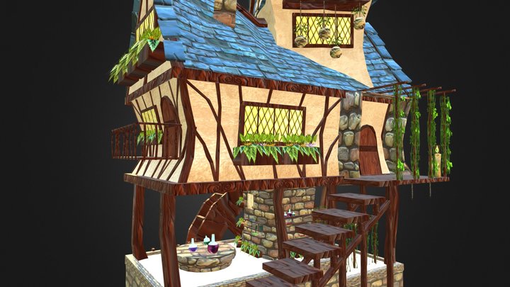 Apothecary 3D Model