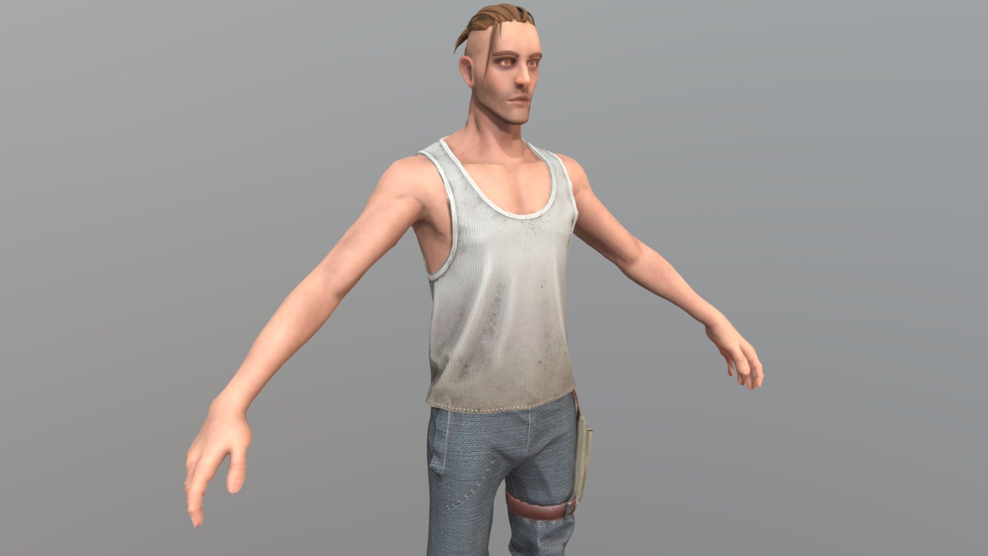 John Doe Download Free 3d Model By Saviduhk Bd59e3e Sketchfab 0082