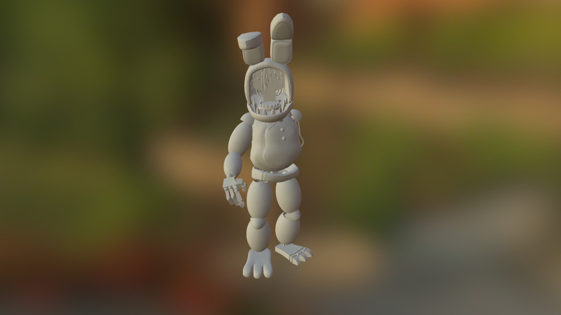 Withered-bonnie-pose