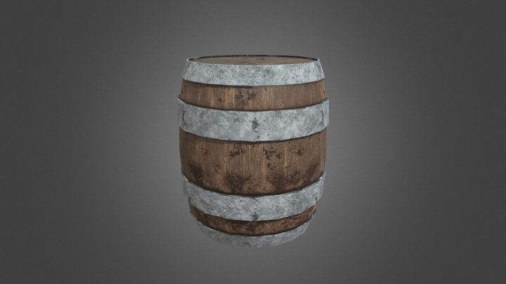 Basic  barrel 3D Model