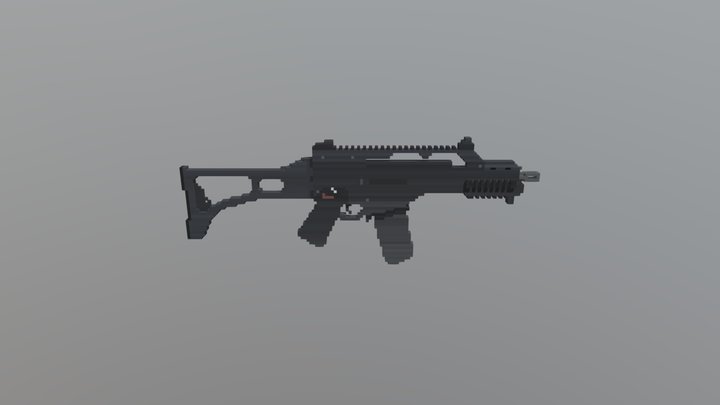 Voxel G36C 3D Model