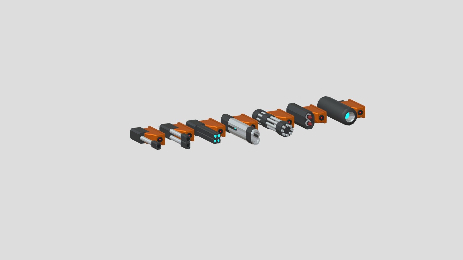Turret weapons