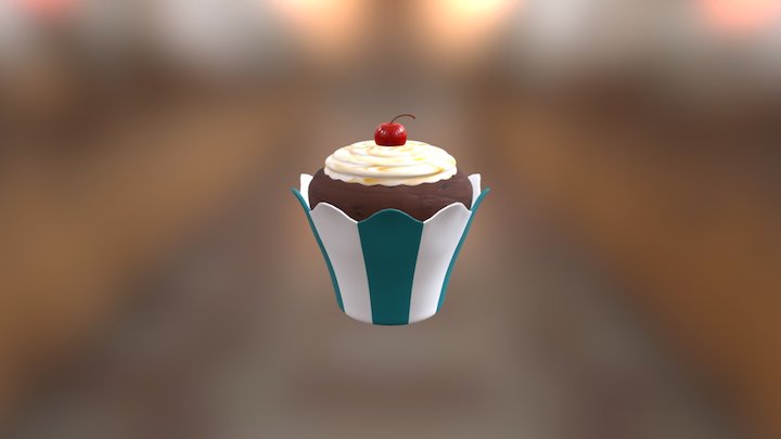 Teatime_cupcake 3D Model