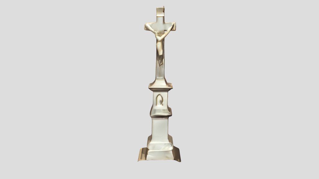 Crucifix with Jesus statue