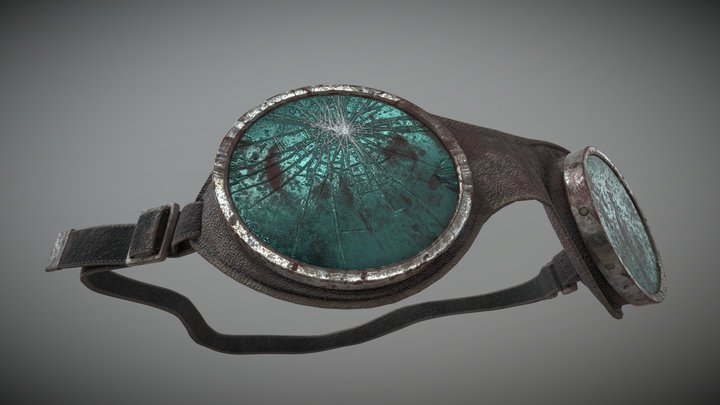 Goggles 3D Model