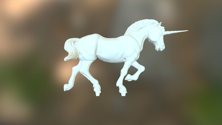 Unicorn 3D Model