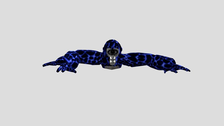 blue spider