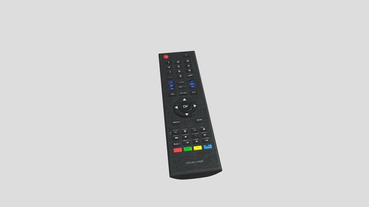 TV Remote Control | 3D Model