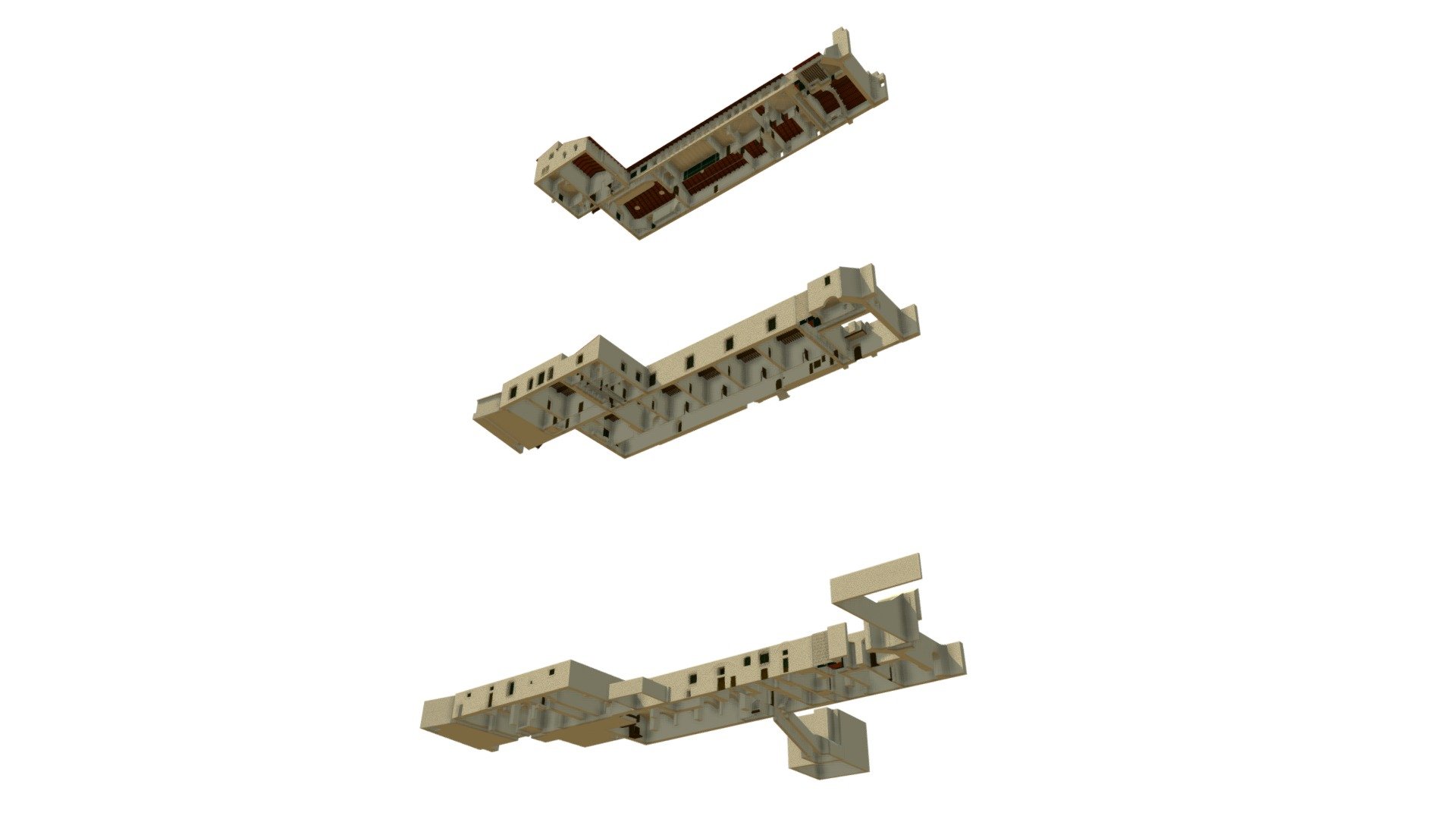 2B4 s.XX zenital Monestir Pedralbes — Sketchfab embed 3D viewer