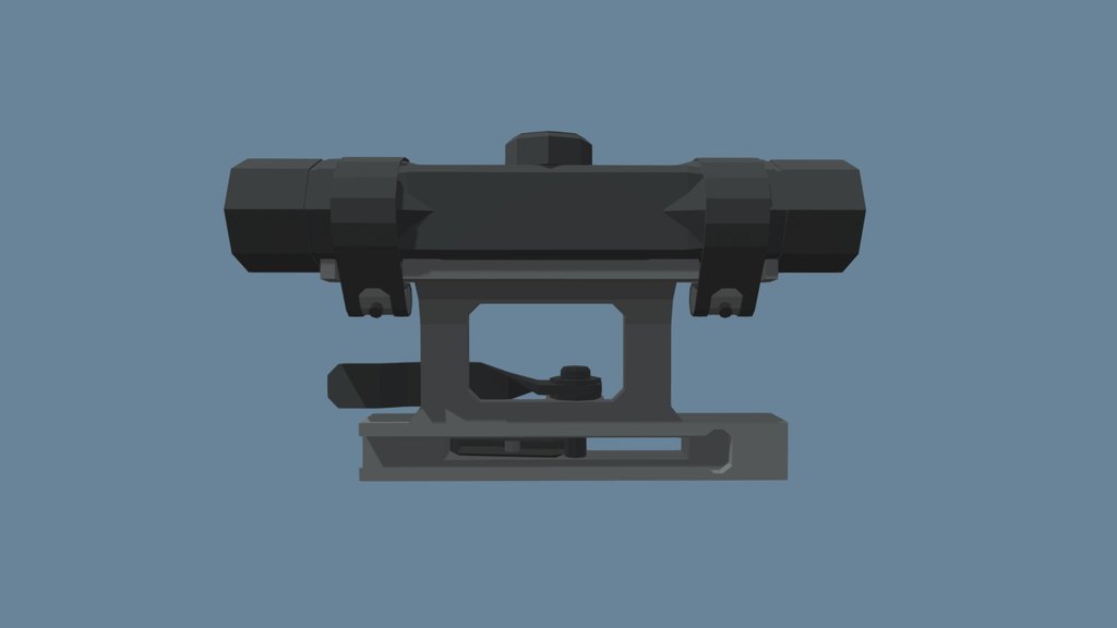 ZF-4 Scope (Low-Poly)
