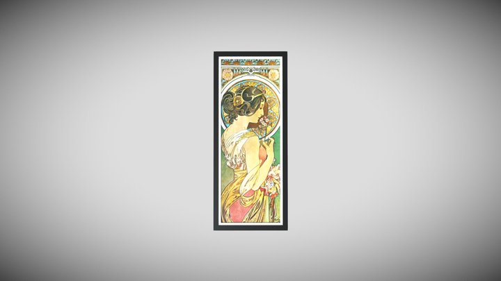 Framed_Image 3D Model