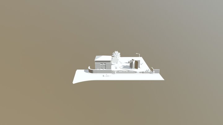 Maison de l'eau 3D Model
