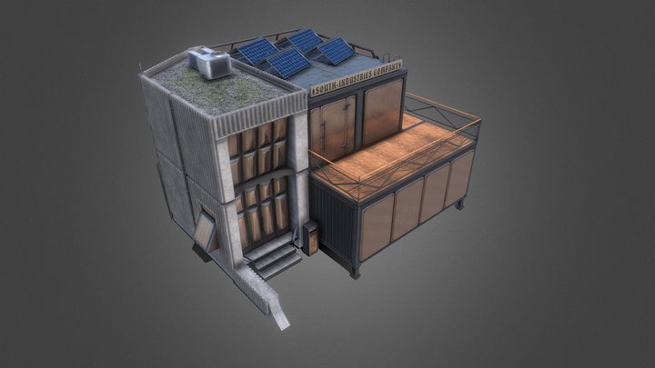 Containerhouse-containers-modular-architecture 3D models - Sketchfab