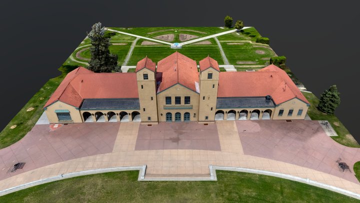 City Park Pavilion, Denver, CO 3D Model