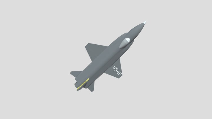 X-15 3D Model