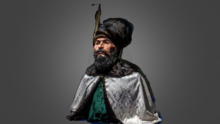 Bustul lui Mihai Viteazul 3D Model