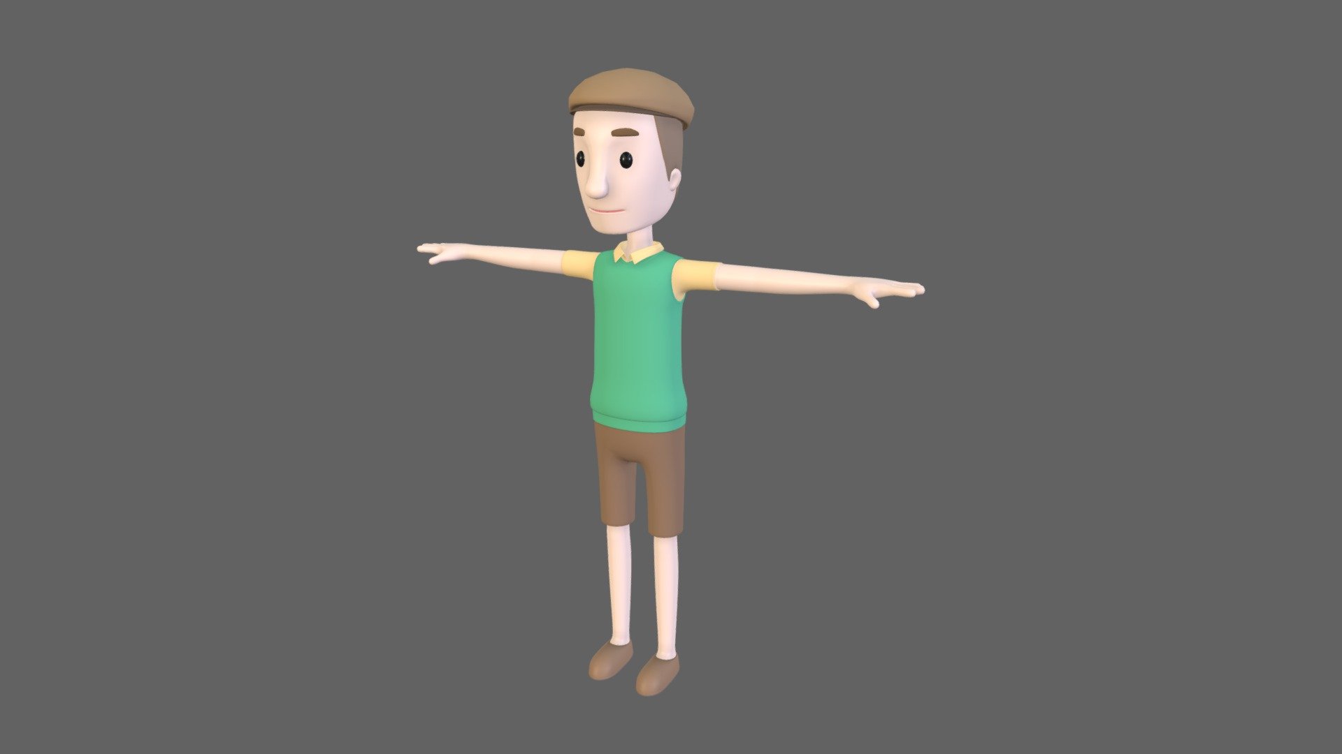 CartoonMan006 Man - Buy Royalty Free 3D model by bariacg [bd63c75 ...