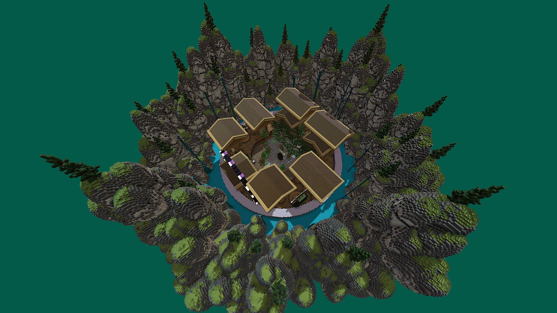 PixelMine | Darkwood Temple Hub - 3D model by PixelMine [bd642c0 ...
