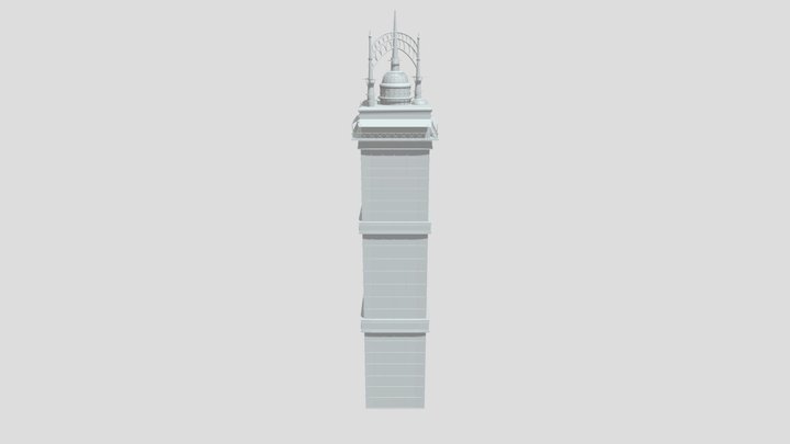NewYork_Station_Batiment_03_MFB 3D Model