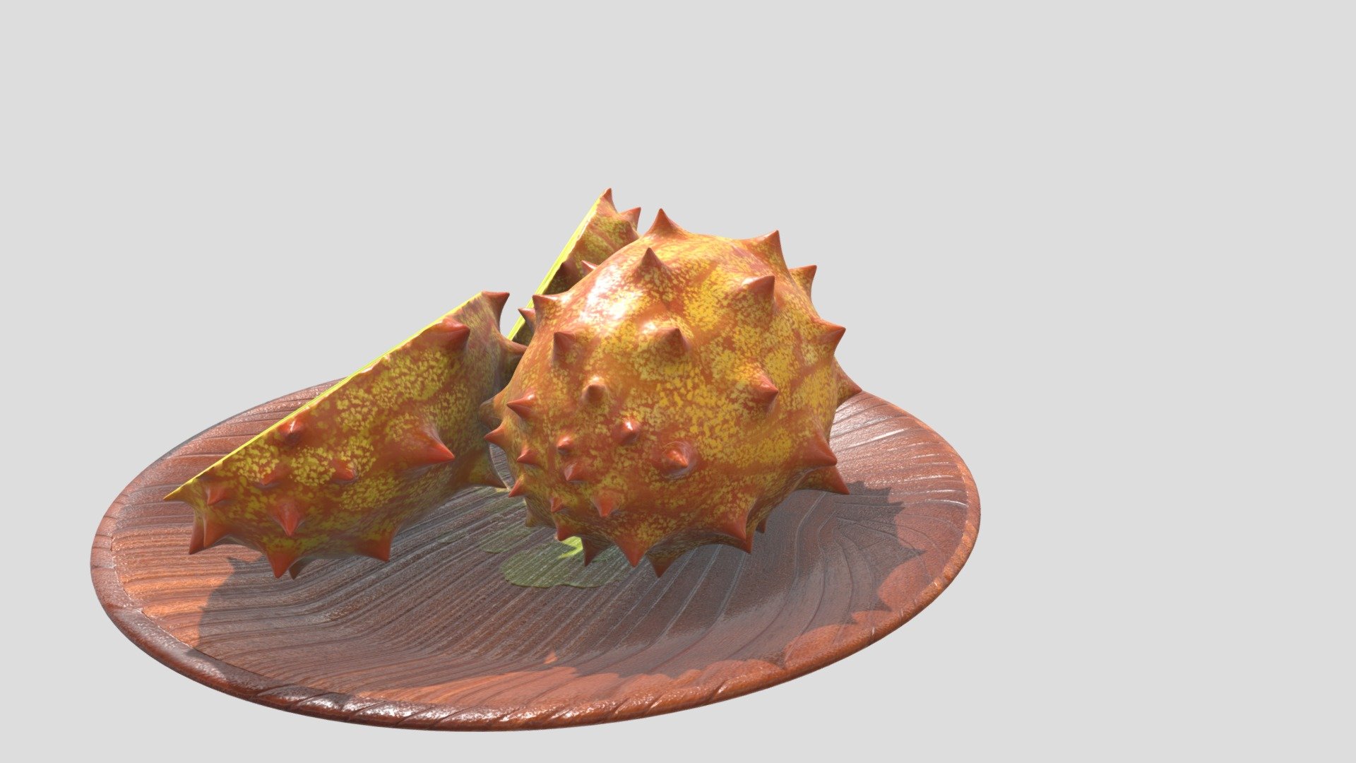 Kiwano Melon - 3D model by wdsagstetter [bd68338] - Sketchfab