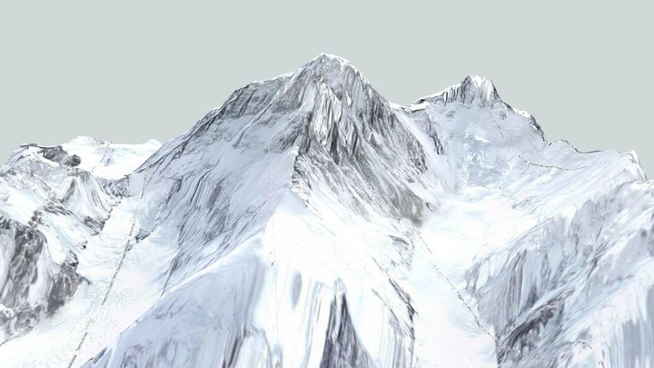 Mt. Everest 3D Model
