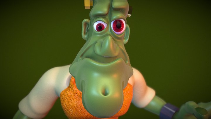 Frankenstein 3D Model