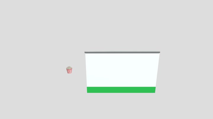 Kino- Popcorn 3D Model