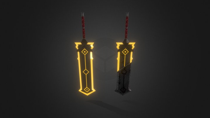 Sword Blade 3D Model
