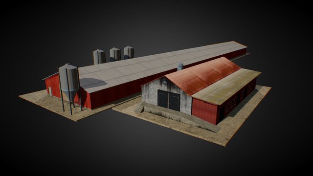 Farm 3D Model