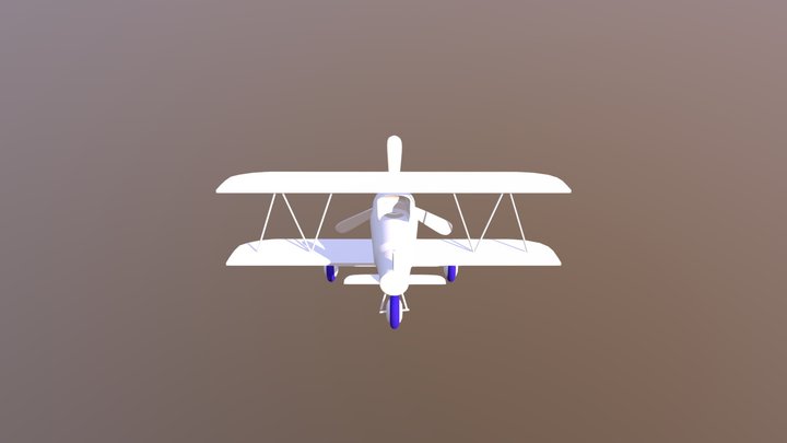 Prueba De Avion 3D Model