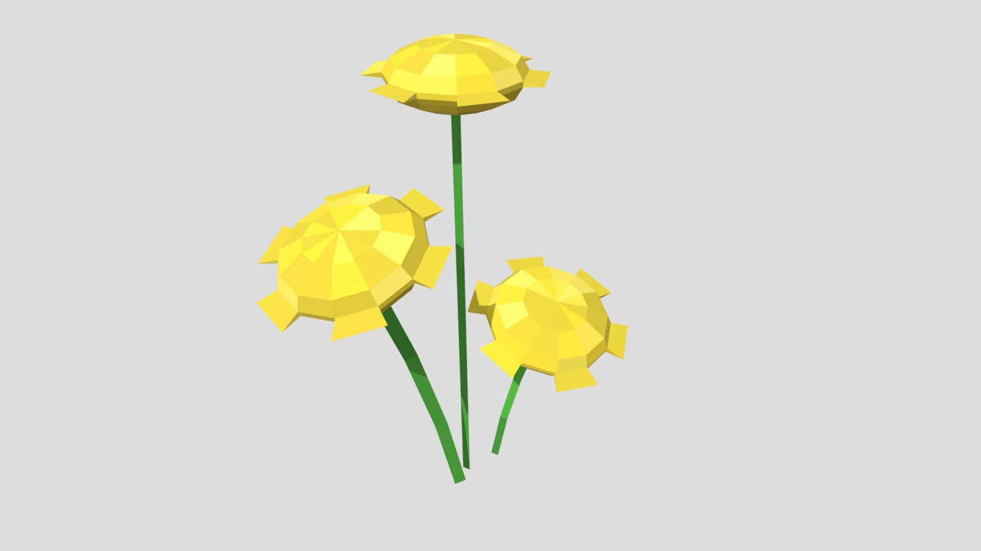 Dandelion Low-Poly