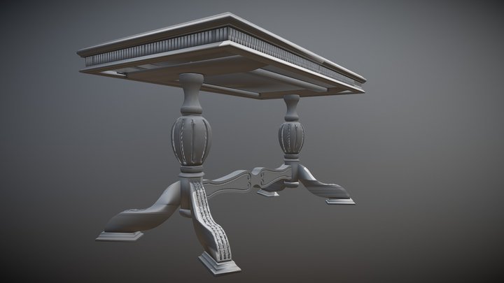 dining table - archicad 3D Model