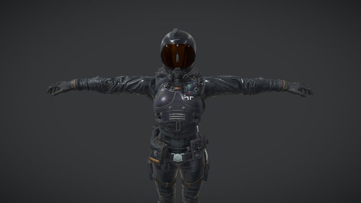 ⭐ Elite guard - Wolf. Youngblood 3D Model