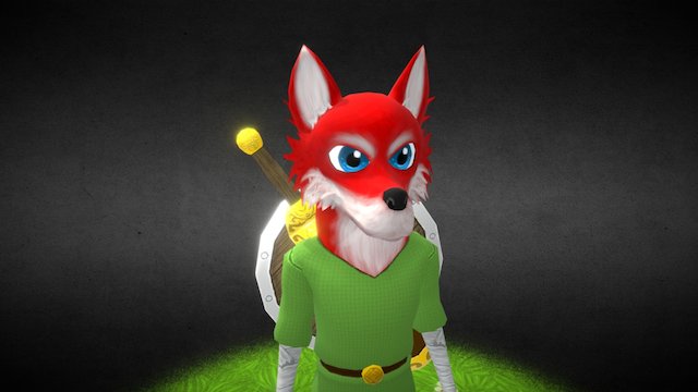 Raed the wolf 3D Model