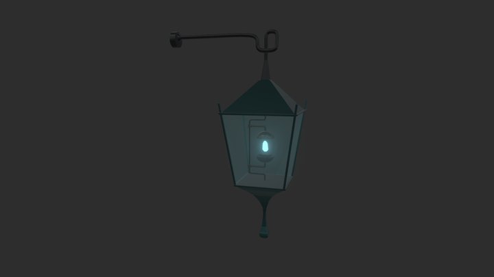 Wall Lantern 3D Model