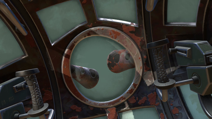 Turret from Psychonauts - ITROR 3D Model