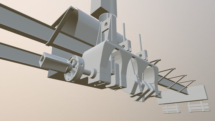 3 Truck Shay 0061 3D Model