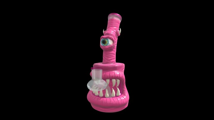 Pink horns 3D Model
